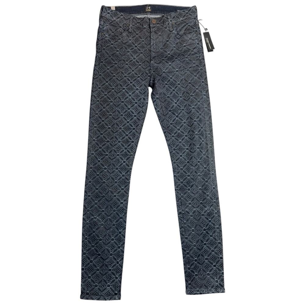 NWT Citizens Of Humanity Rocket High Rise Skinny Waxed Jeans Lhasa Blue - 30